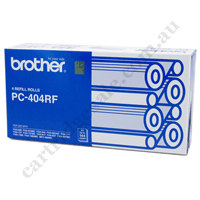 Genuine Brother PC404 Print refill rolls x 4