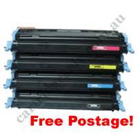 A Set Compatible HP Q6000A - 03A Toner Cartridges B/C/M/Y
