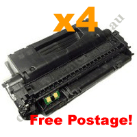 4 x Compatible HP 53X (Q7553X) Black Toner Cartridge FreePostage