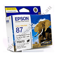 Genuine Epson T0870 Gloss Optimiser Ink Cartridge