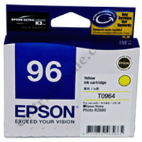 Genuine Epson T0964 Yellow Ink Cartridge