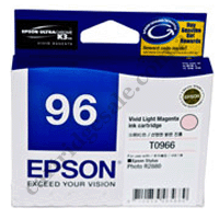 Genuine Epson T0966 Light Magenta Ink Cartridge