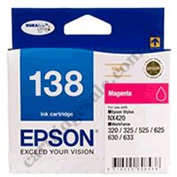 Genuine Epson T1383/138 High Yield Magenta Ink Cartridge