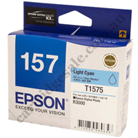 Genuine Epson T1575 Light Cyan Ink Cartridge