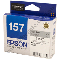 Genuine Epson T1577 Light Black Cartridge