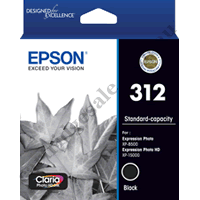 Genuine Epson T1821/312 Black Ink Cartridge