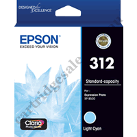 Genuine Epson T1825/312 Light Cyan Ink Cartridge