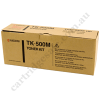 Genuine Kyocera TK500M Magenta Toner Cartridge