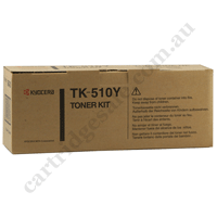 Genuine Kyocera TK510Y Yellow Toner Cartridge