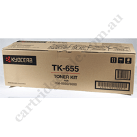 Genuine Kyocera TK655 Black Copier Toner