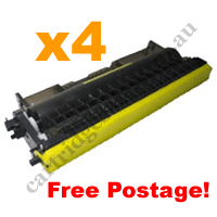 4 x Compatible Brother TN2150 Black Toner Cartridge Free Postage