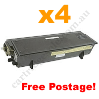 4 x Compatible Brother TN3060 Black Toner Cartridge Free Postage