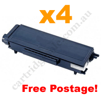 4 x Compatible Brother TN3290 Black Toner Cartridge Free Postage