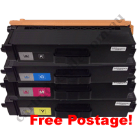 A Full Set Compatible Brother TN340 HY B/C/M/Y Toner Cartridges
