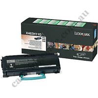 Genuine Lexmark X463H11G Black Toner Cartridge