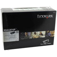 Genuine Lexmark X644X11P Black Toner Cartridge