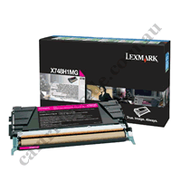 Genuine Lexmark X748H1MG HY Magenta Toner Cartridge